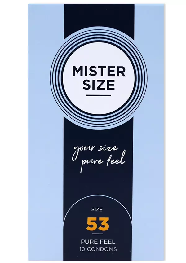 Pure Feel MisterSize 53 Kondomit - Kondomit - 4260605480089 - 1