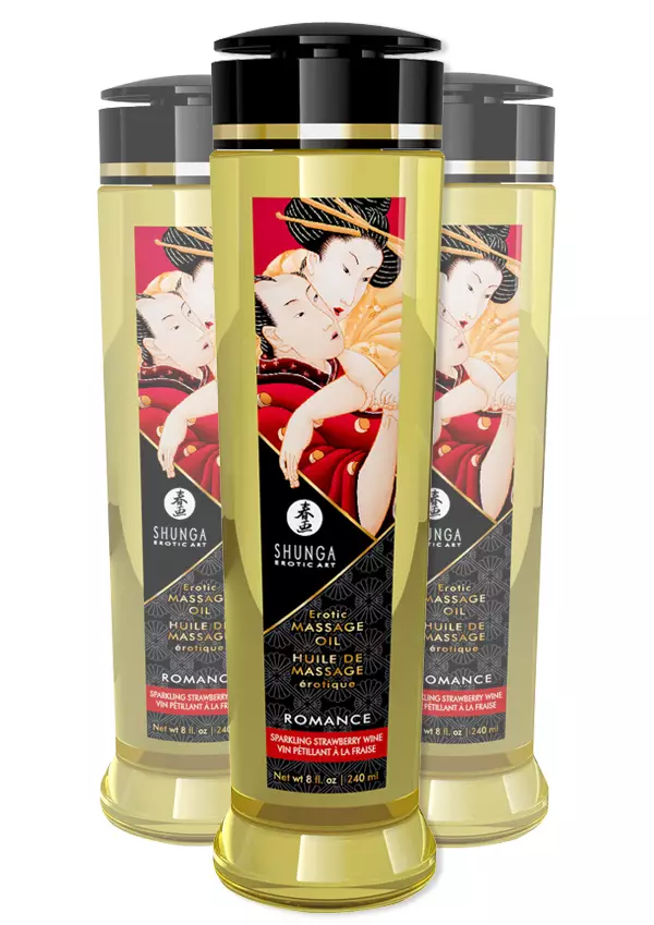 Shunga Romance Hierontaöljy - Hierontaöljyt - 697309012089 - 1