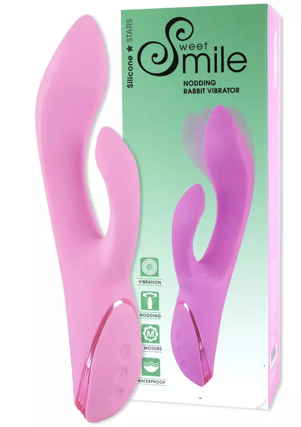 Wiggling Rabbit Smile Vibraattori - Vibraattorit - 4024144180929 - 1